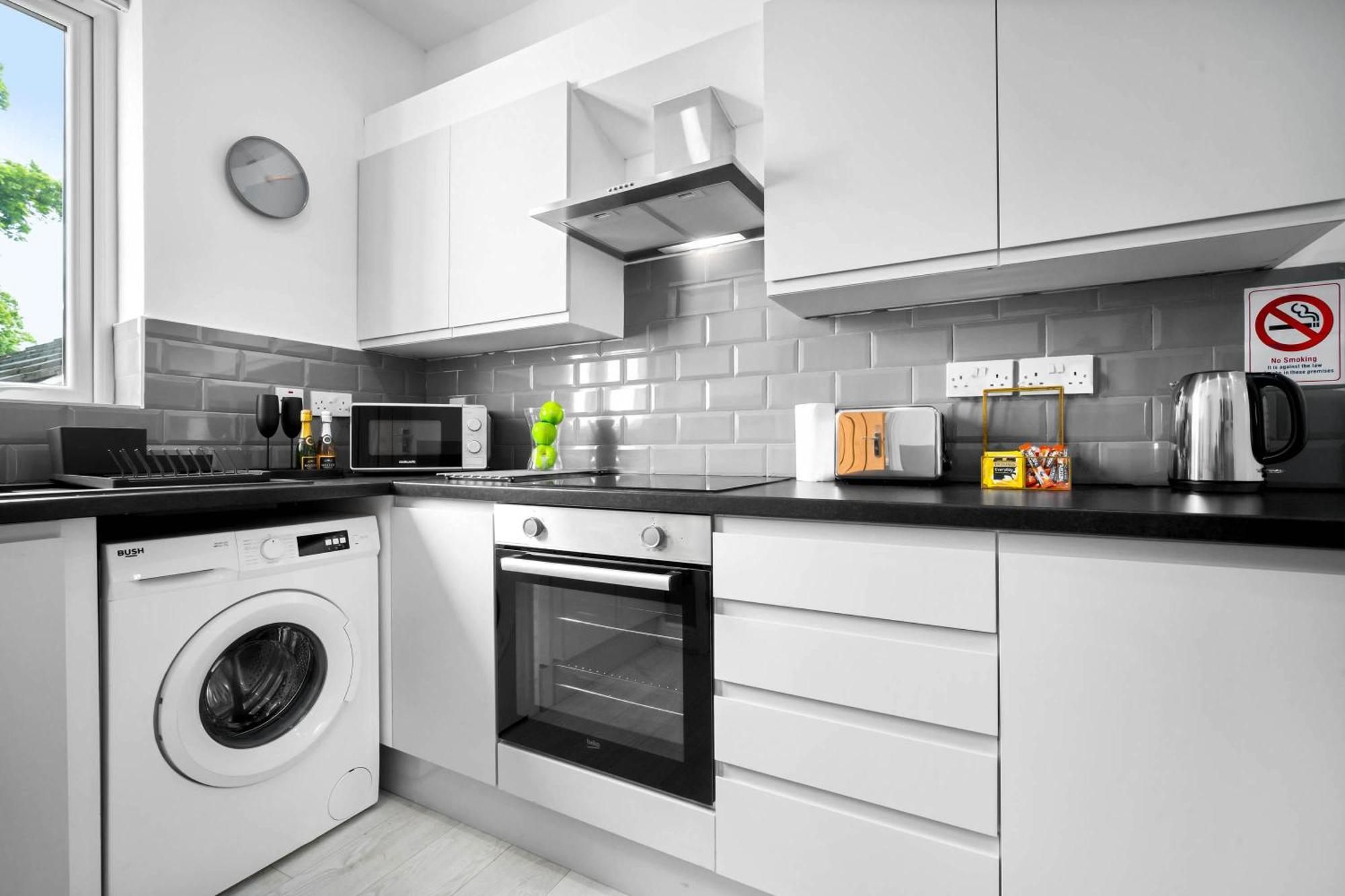 Luxury Apartment - Wifi - Smart Tv - Near City Centre - 2Mr เบอร์มิงแฮม ห้อง รูปภาพ