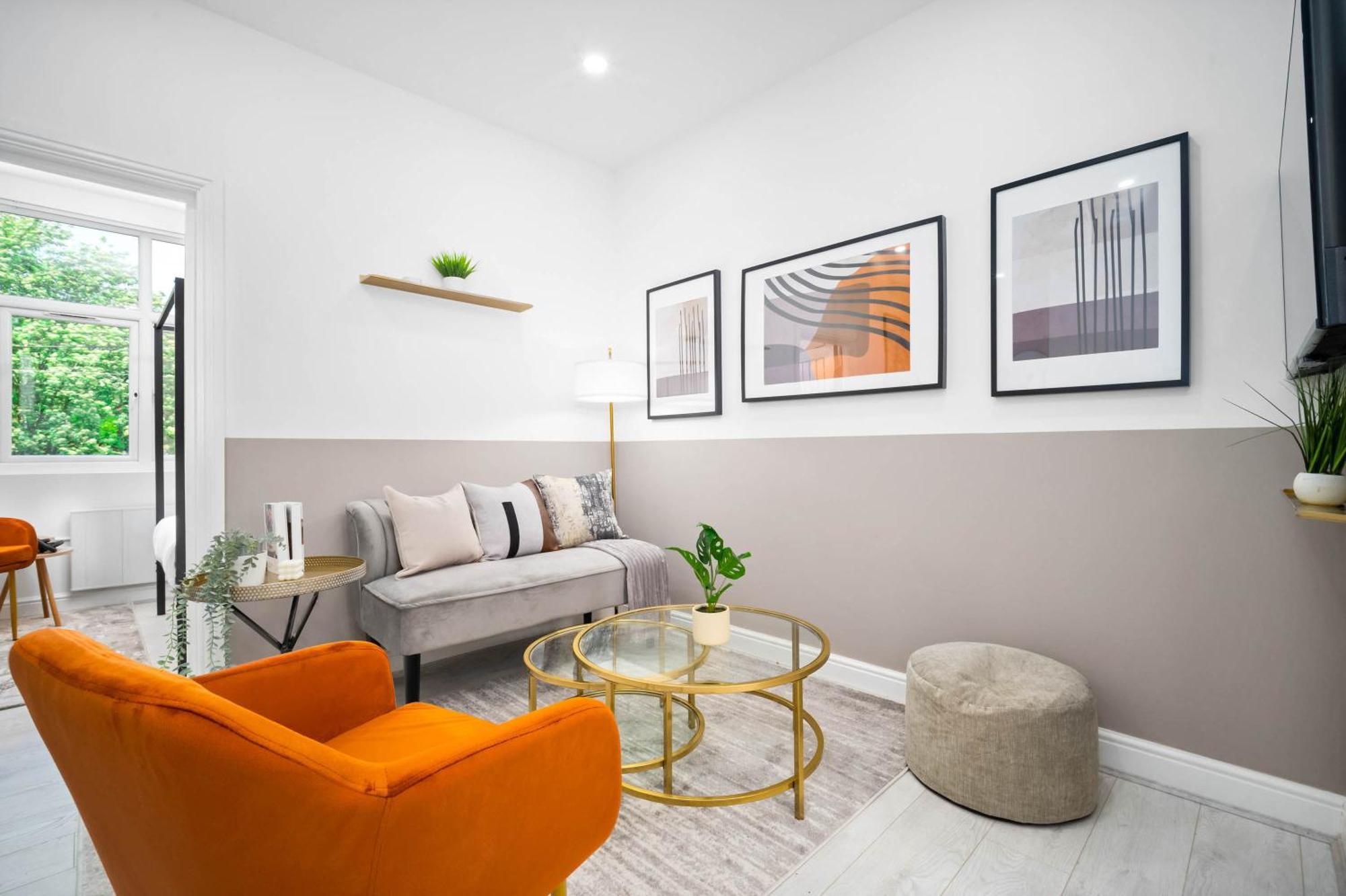 Luxury Apartment - Wifi - Smart Tv - Near City Centre - 2Mr เบอร์มิงแฮม ห้อง รูปภาพ